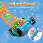 Joyfy Bubble Lawn Mower Toddler Toys, 15 Pcs Bubble Machine Summer Outdoor Toys Games for Toddlers Preschool Kid Boys Girls Birthday Easter Gifts-Blue - Image 6