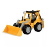 Midrange Backhoe Loader: Toy Construction Vehicle - Metal & Plastic, Battery Powered